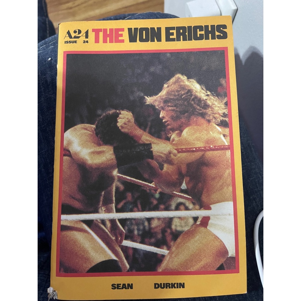 A24 Zine Issue 24 The Von Erichs Sean Durkin Iron Claw Wrestling Collectible